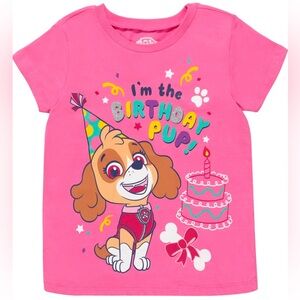 Paw Patrol Skye “I’m the Birthday Pup” Birthday T-Shirt - Size 7/8